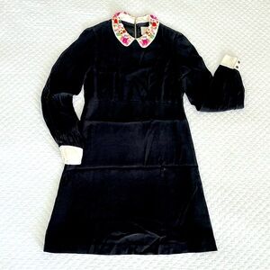 Vintage kate spade Dress / Carson Dress with Beaded Peter-Pan Collar